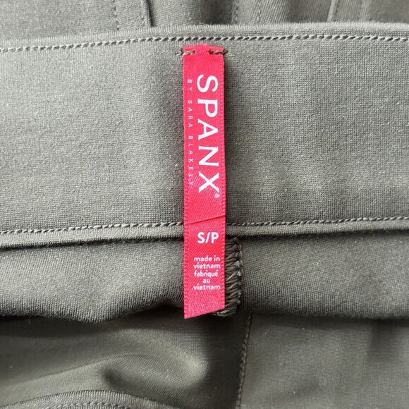 Spanx Pants Womens Small Green Shaping Tummy Control Skinny Office Preppy Casual - Picture 6 of 9